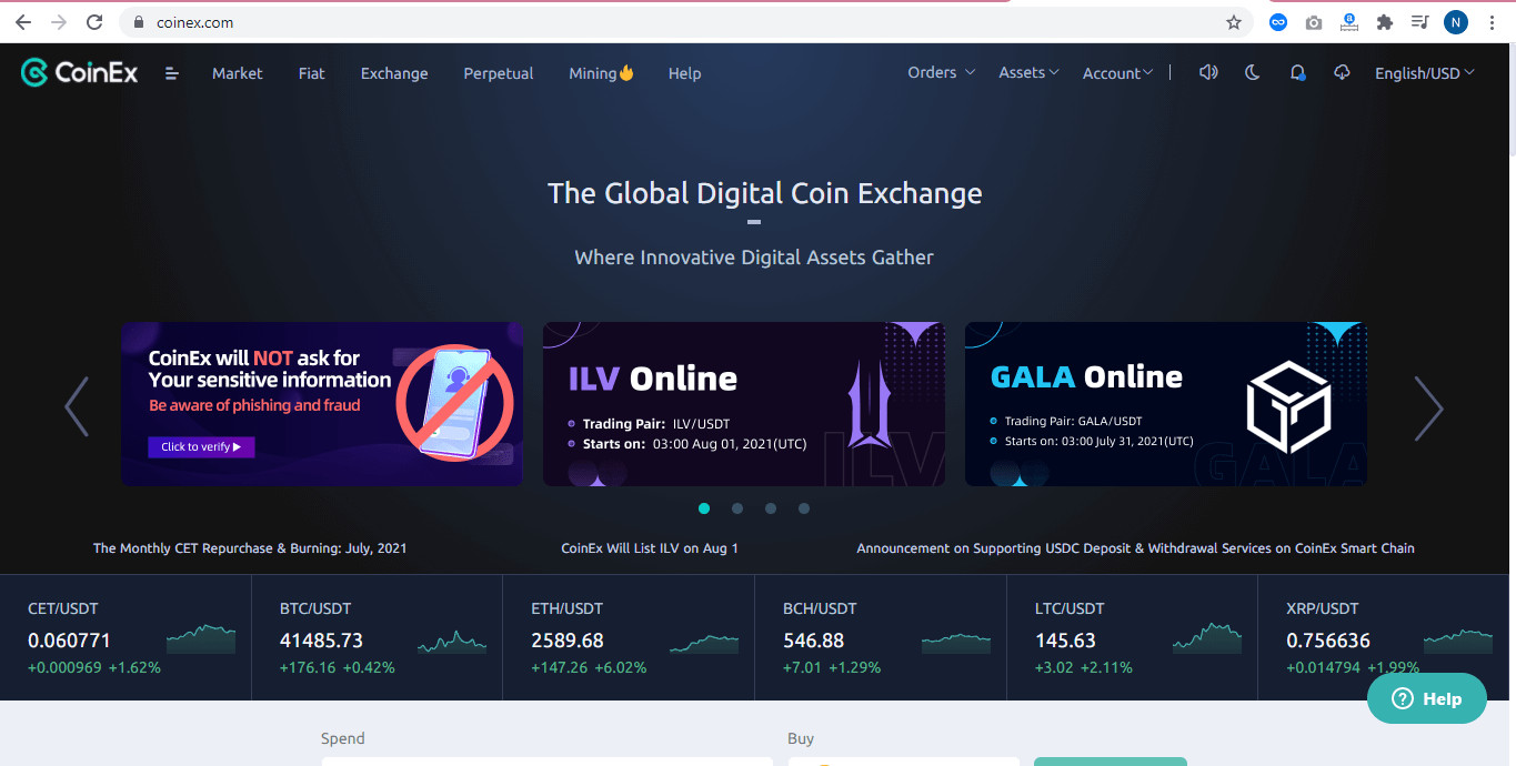 کارمزد در کوینکس