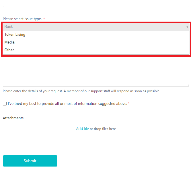 سوال یا مشکل مربوط به لیست کردن ارز و شبکه های اجتماعی کوینکس
