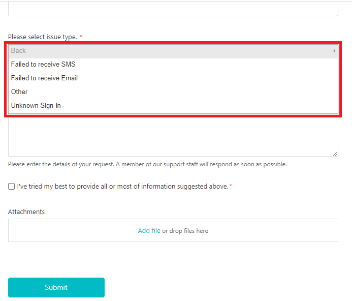 سوال یا مشکل در رابطه با ورود و ثبت نام در کوینکس
