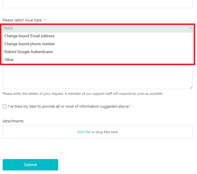 سوال یا مشکل مربوط به ایمیل و موبایل و پیامک و گوگل آتنتیکیتور کوینکس