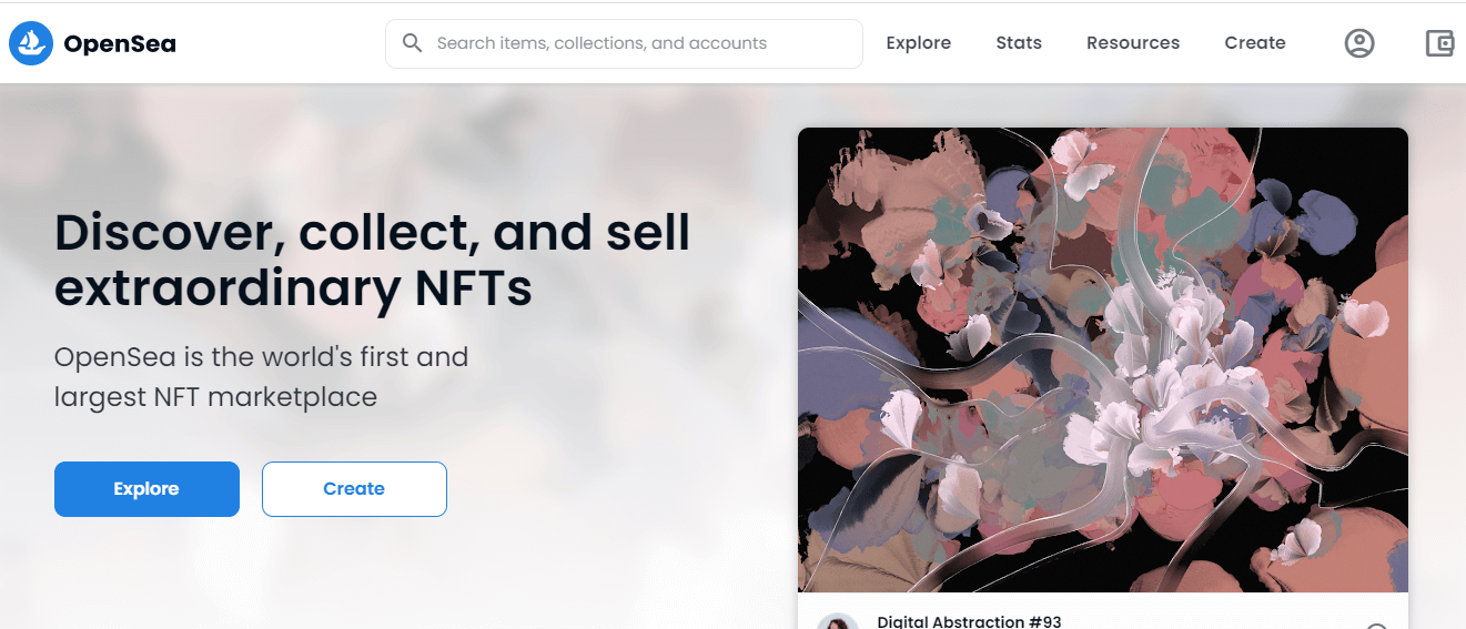 اپن سی open sea